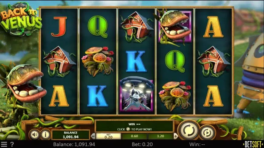 Back to Venus slot screenshot 