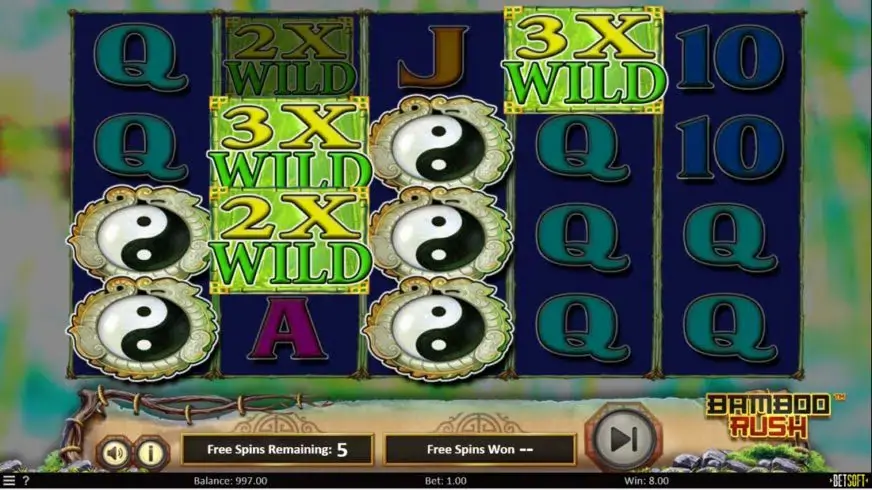 Bamboo Rush slot screenshot 3