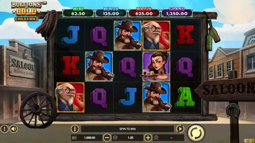 Bullions of Gold slot screenshot 1