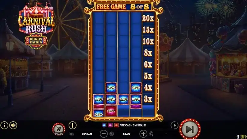 Carnival Rush slot screenshot 