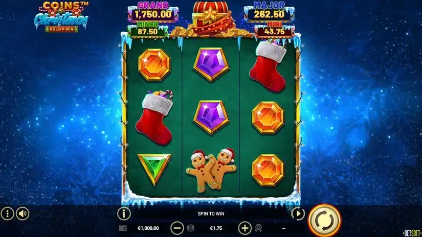 Coins of Christmas – Hold & Win slot screenshot 2