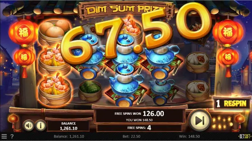 Dim Sum Prize slot screenshot 3