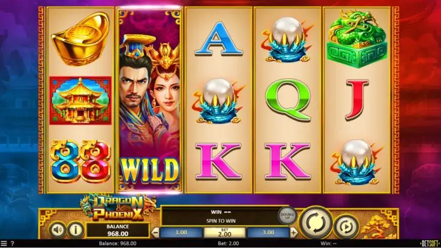 Dragon & Phoenix slot screenshot 3