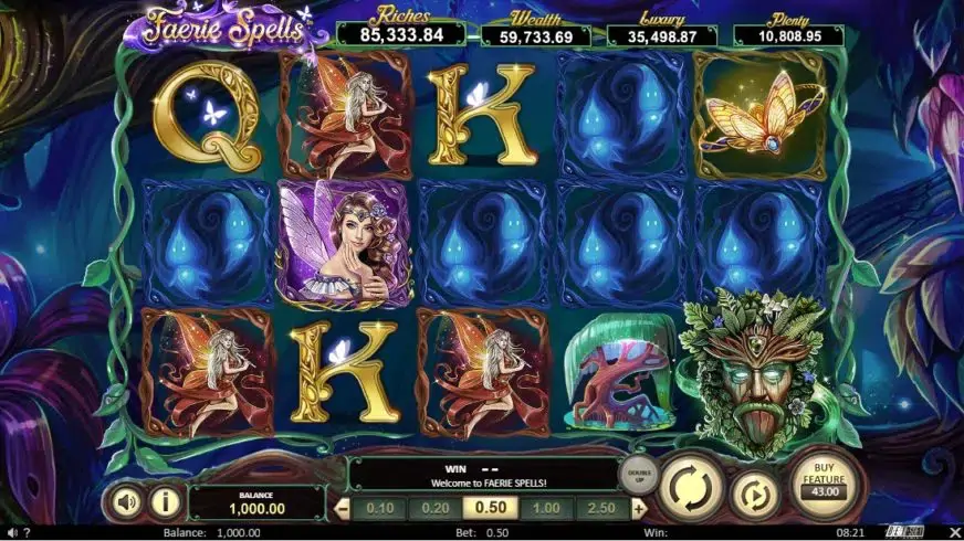 Faerie Spells slot screenshot 1