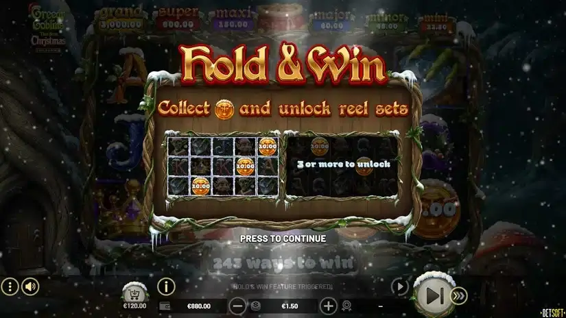 Greedy Goblins That Stole Christmas – Hold & Win slot screenshot 2