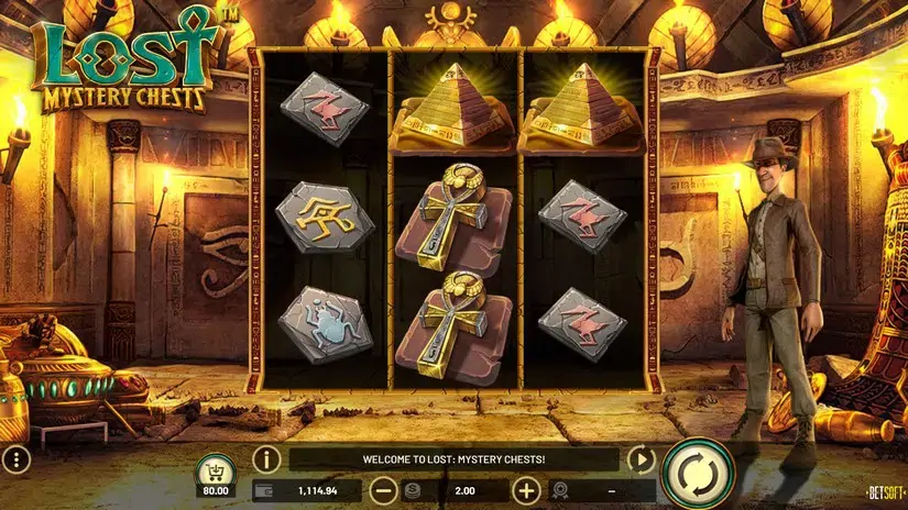 Lost Mystery Chests slot screenshot 1