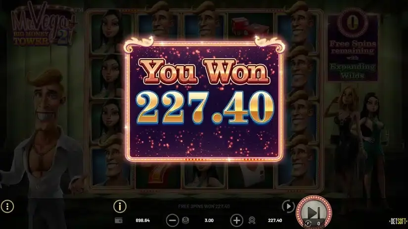 Mr. Vegas 2 slot screenshot 