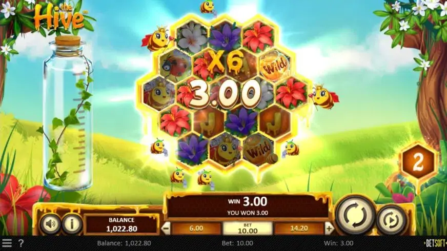 The Hive slot screenshot 