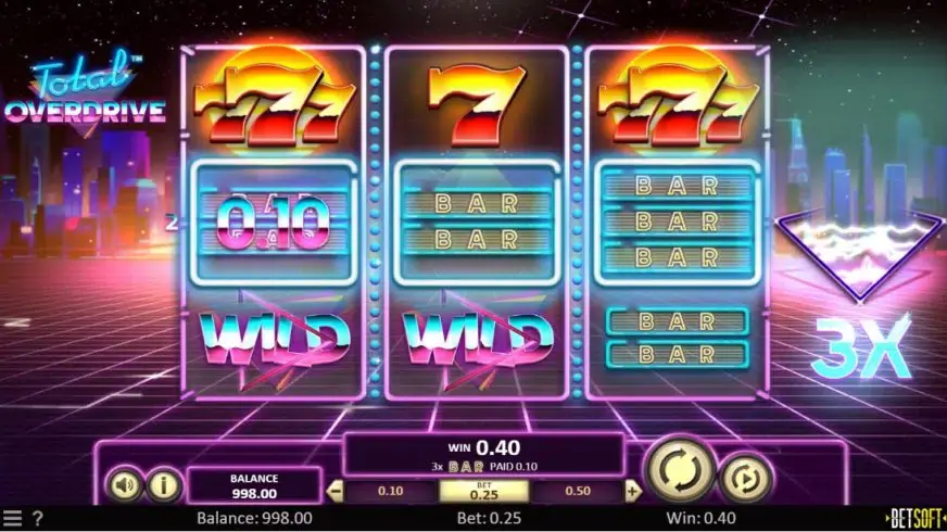 Total Overdrive slot screenshot 3