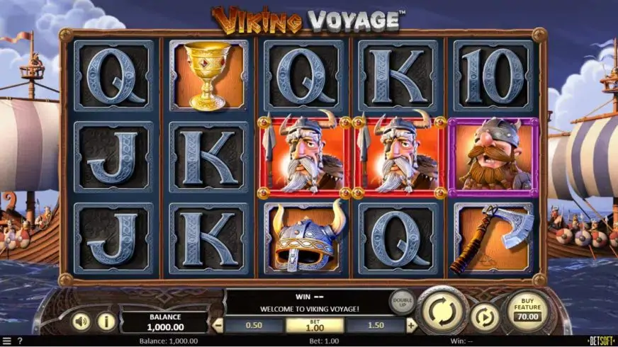 Viking Voyage slot screenshot 