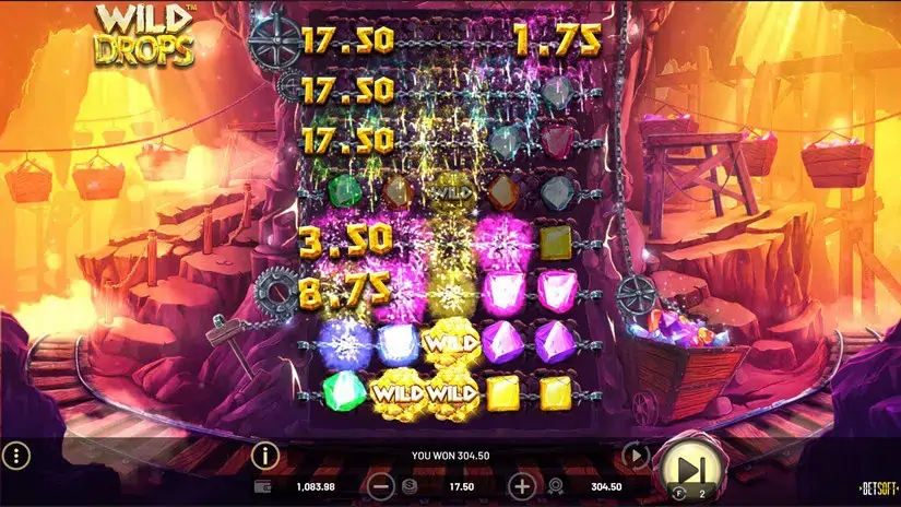 Wild Drops slot screenshot 4