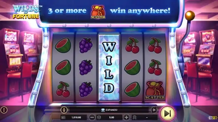 Wilds of Fortune slot screenshot 4