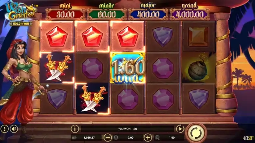 Wish Granted slot screenshot 2