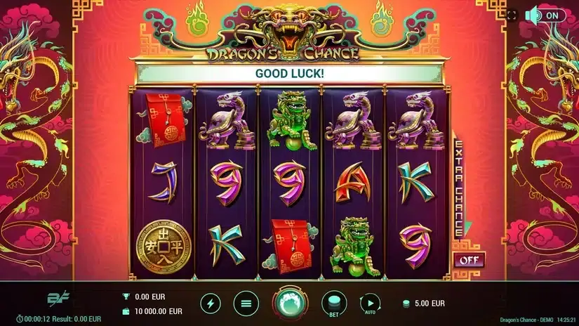 Dragon’s Chance slot screenshot 