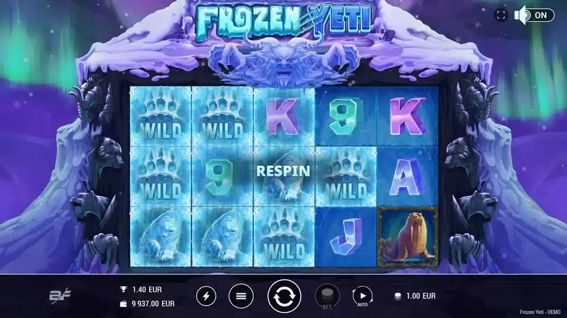 Frozen Yeti slot screenshot 4