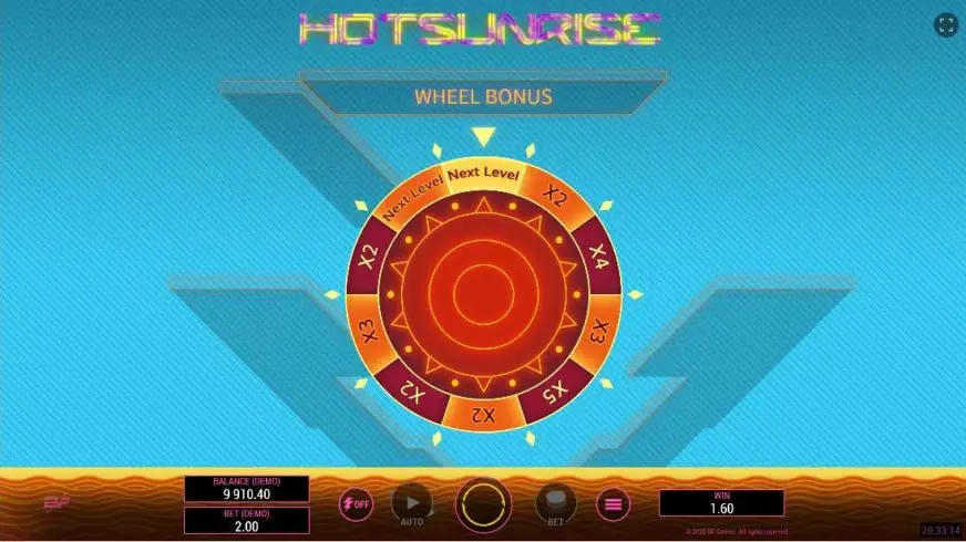 Hot Sunrise slot screenshot 4