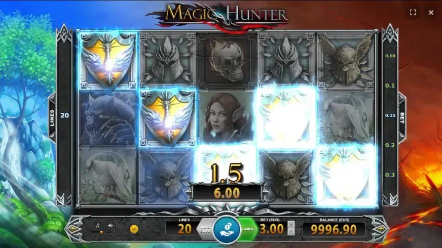 Magic Hunter slot screenshot 2