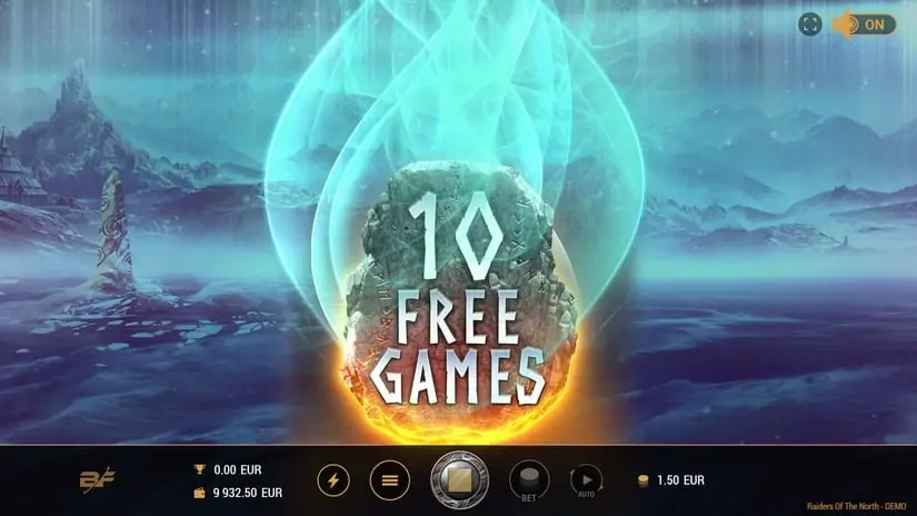 Raiders Of The North slot screenshot 2