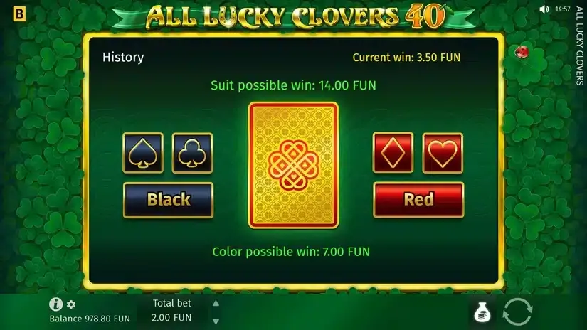 All Lucky Clovers 5 slot screenshot 