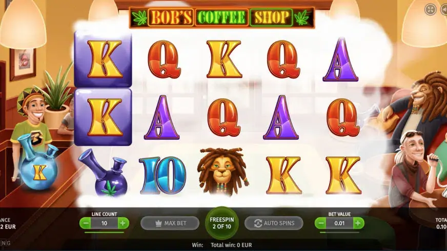Bob’s Coffee Shop slot screenshot 2