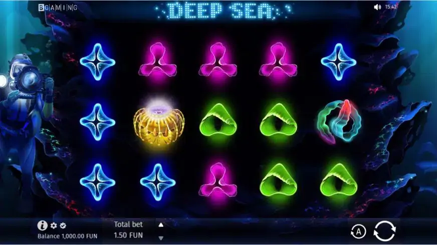 Deep Sea slot screenshot 