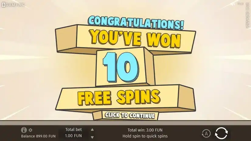 Dice Bonanza slot screenshot 3