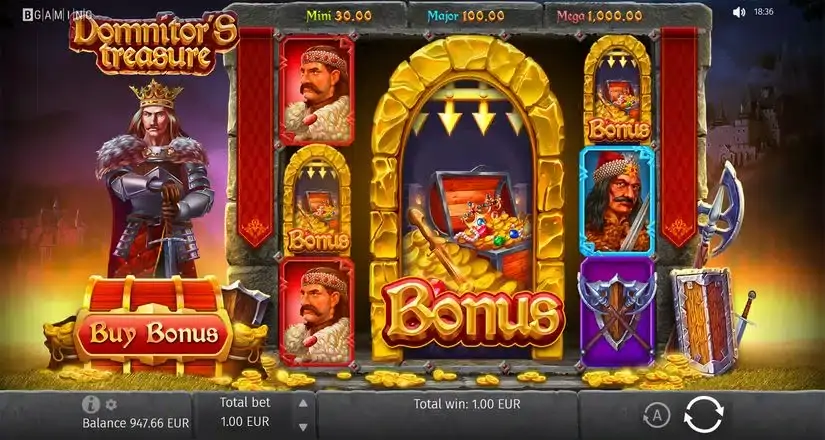 Domnitors Treasure slot screenshot 5