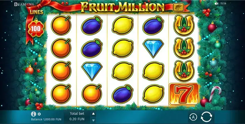 Fruit Million slot screenshot 