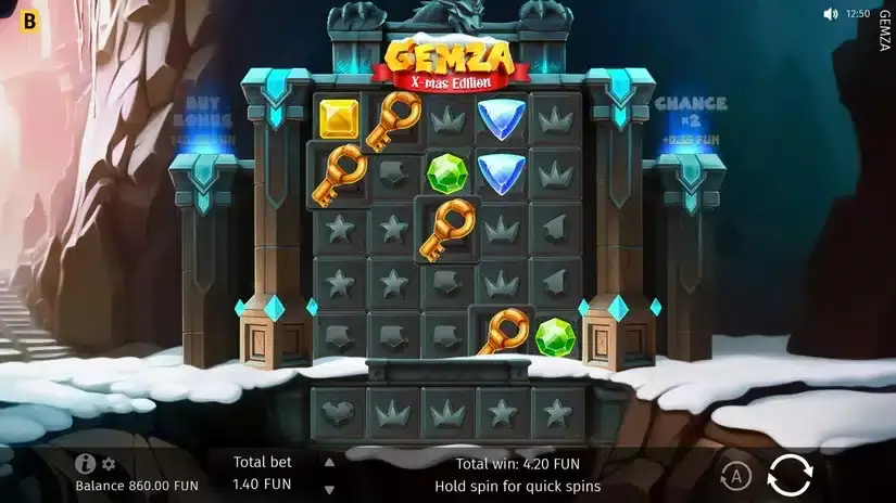 Gemza slot screenshot 2