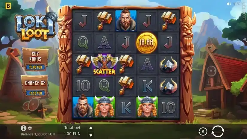 Loki Loot slot screenshot 