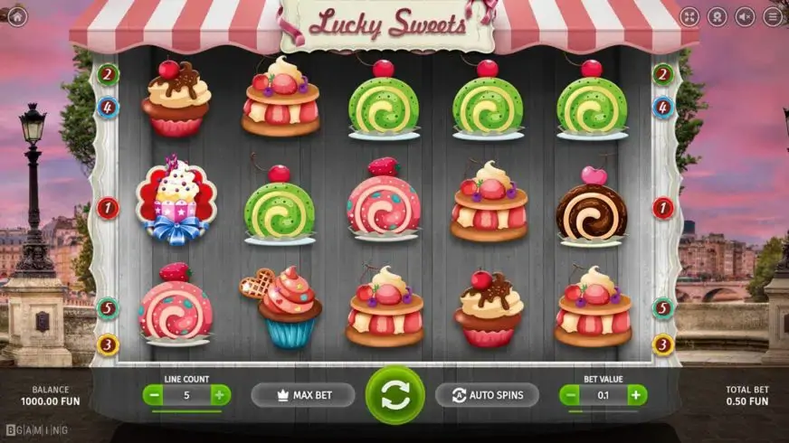 Lucky Sweets slot screenshot 1