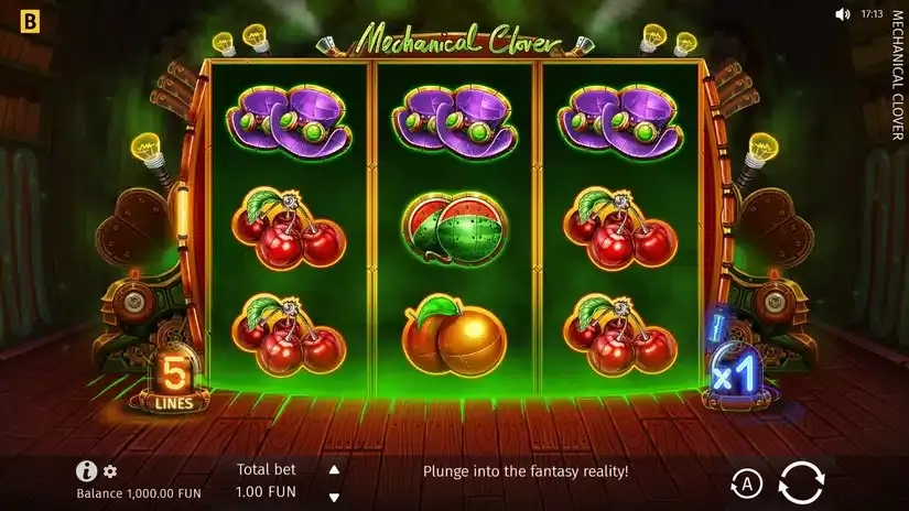 Mechanical Clover slot screenshot 