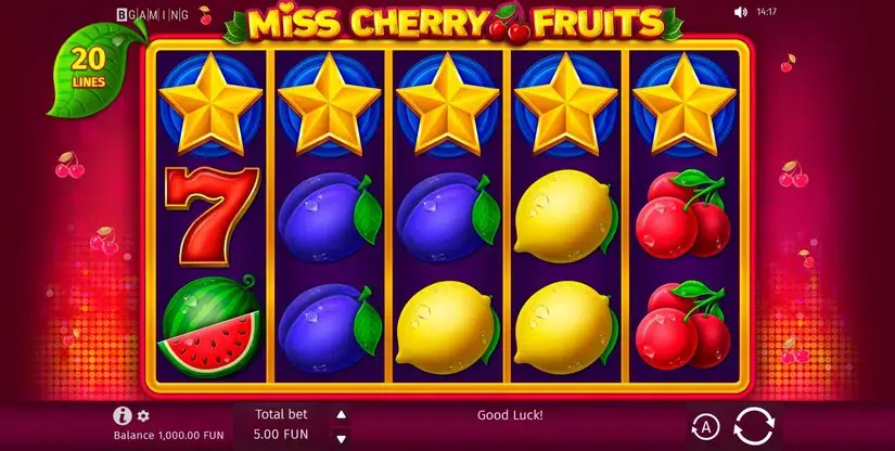 Miss Cherry Fruits slot screenshot 