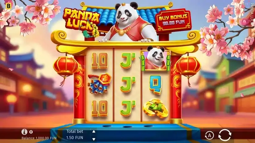 Panda Luck slot screenshot 1