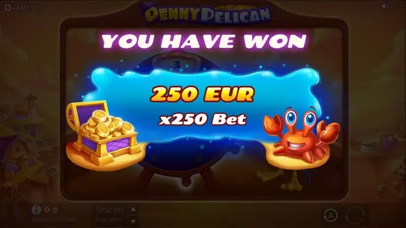 Penny Pelican slot screenshot 