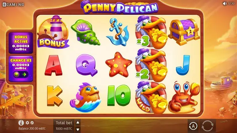 Penny Pelican slot screenshot 