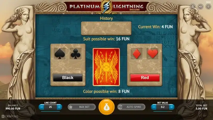 Platinum Lightning Deluxe slot screenshot 3