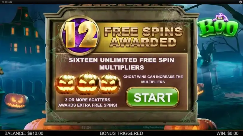 Boo slot screenshot 2