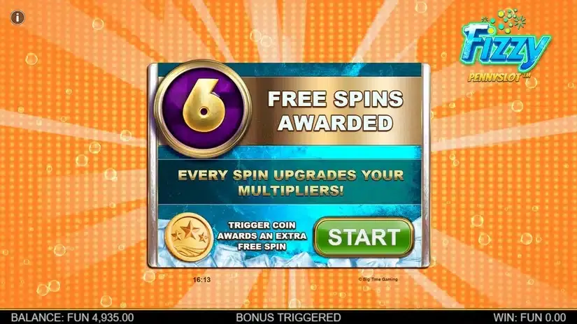 Fizzy Pennslot slot screenshot 2