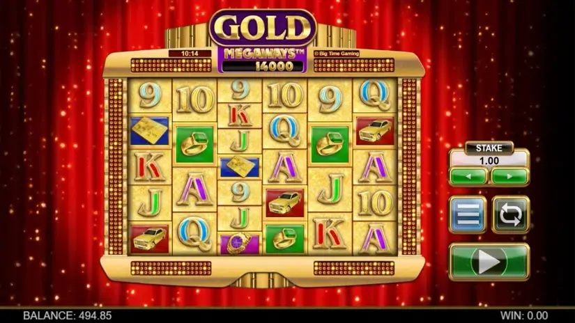 Gold Megaways slot screenshot 11