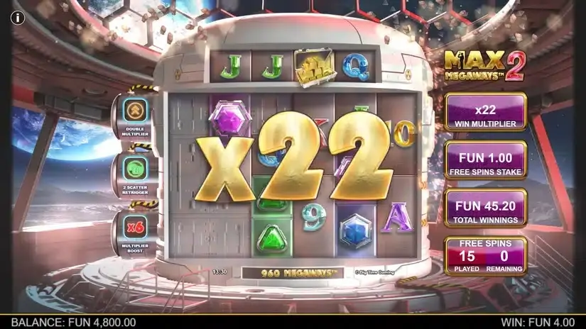 Max Megaways 2 slot screenshot 