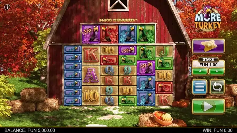 More Turkey Megaways slot screenshot 