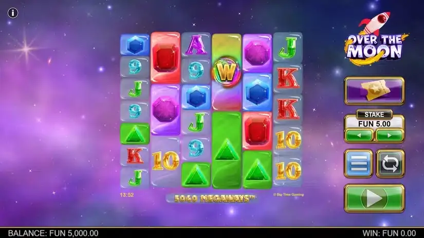 Over the Moon slot screenshot 