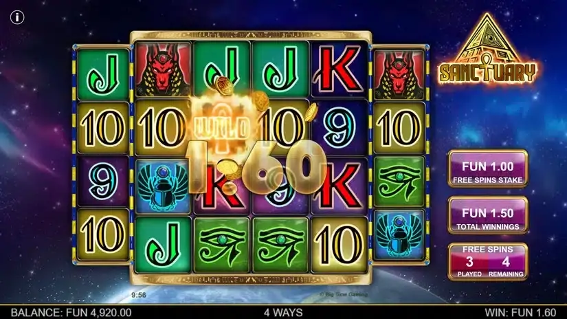 Sanctuary slot screenshot 4