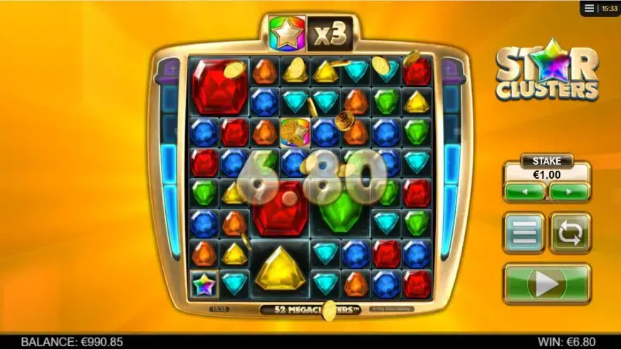 Star Clusters Megaclusters slot screenshot 2