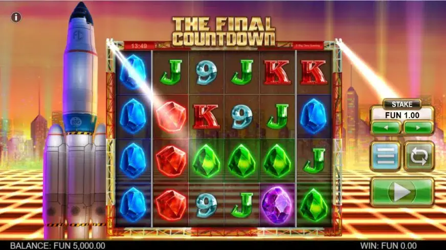 The Final Countdown slot screenshot 1