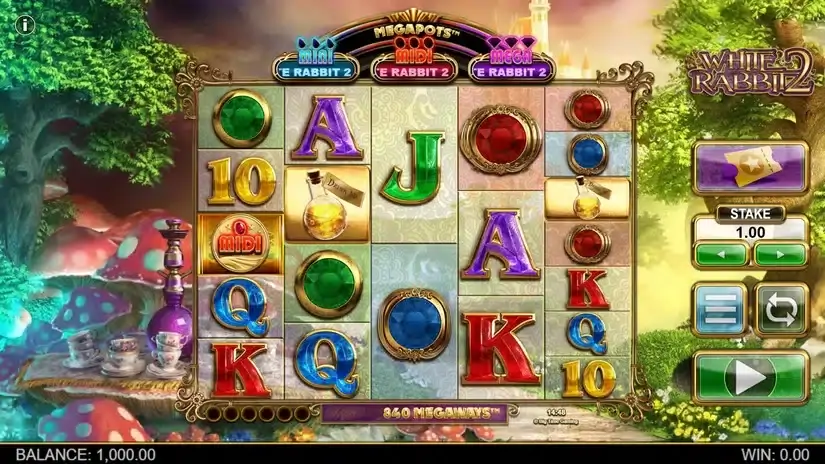 White Rabbit 2 slot screenshot 1