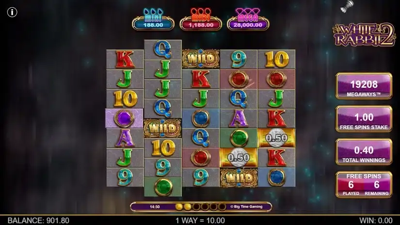 White Rabbit 2 slot screenshot 4
