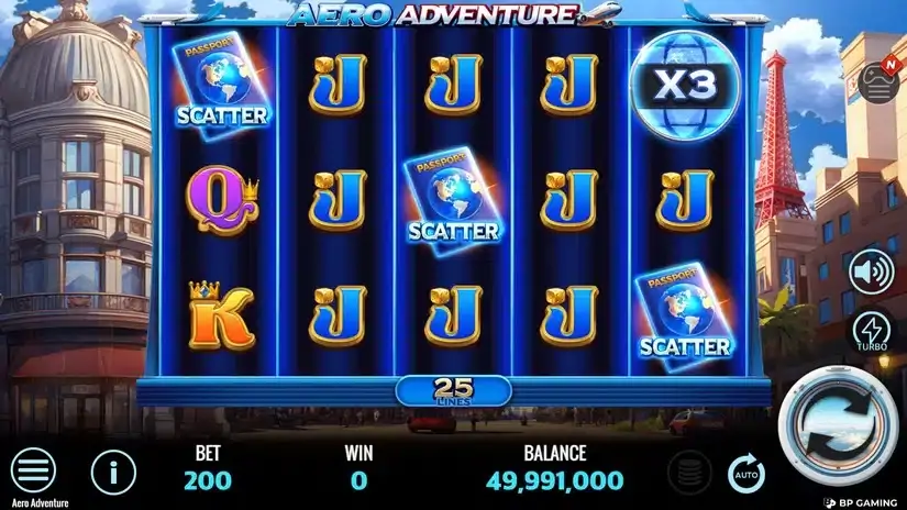 Aero Adventure slot screenshot 2