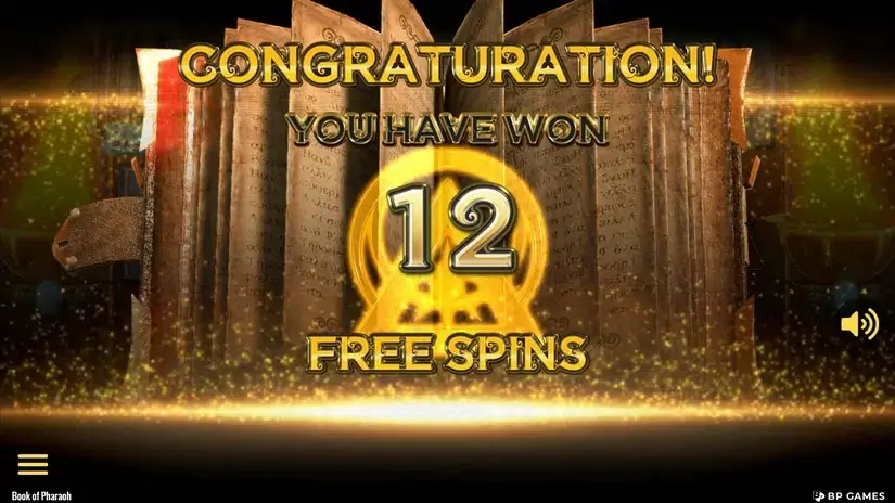 Book of Pharaoh slot screenshot 3